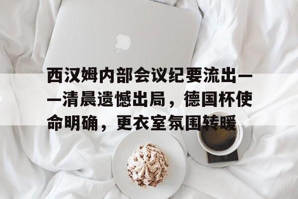 西汉姆内部会议纪要流出——清晨遗憾出局，德国杯使命明确，更衣室氛围转暖的简单介绍-XingKong Sports